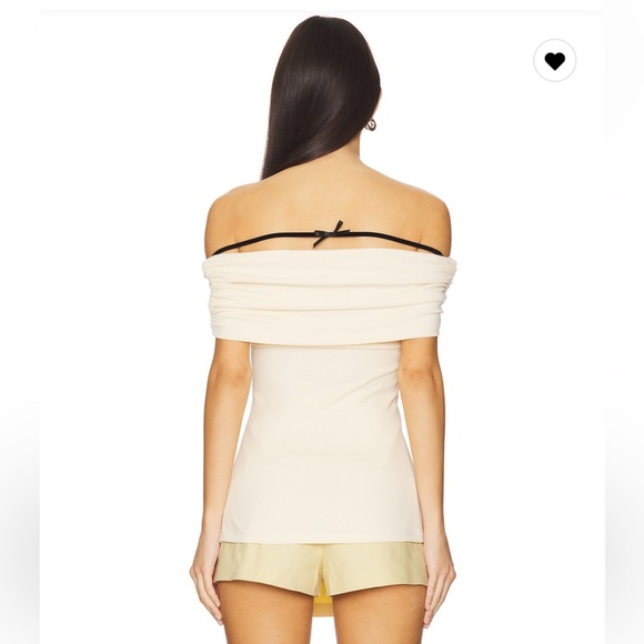 Atoir Cream Off-Shoulder Top - Picture 3 of 6